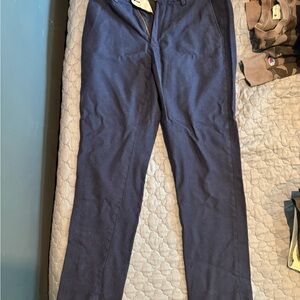 Men's Navy J Crew Wool Pants